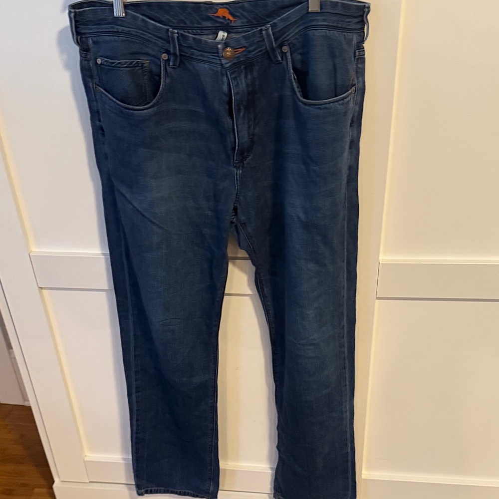 Tommy Bahama Dark Blue Straight Jeans